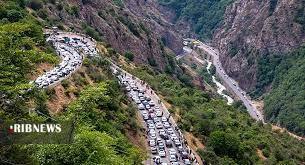ترافیک سنگین در محور‌های شمالی کشور