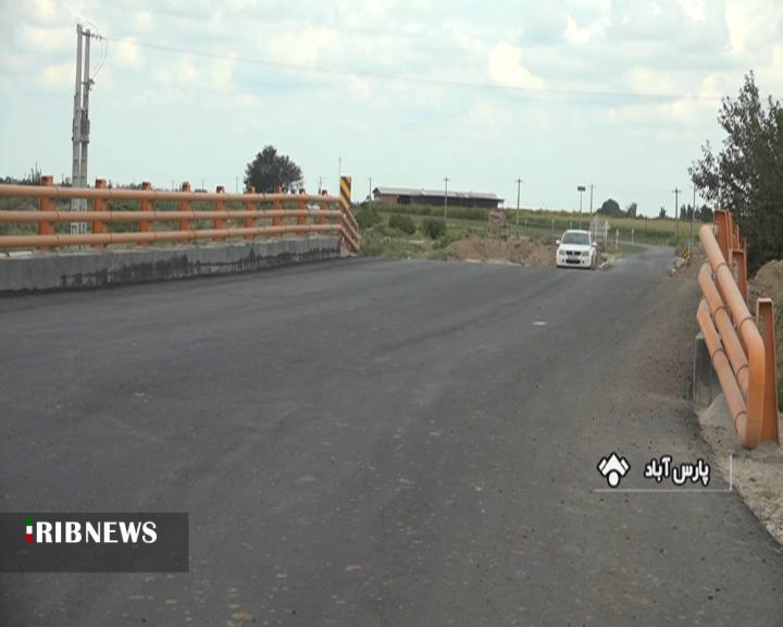 بهر ه برداری از پل عنبرلو مغانسر بهر ه برداری از پل عنبرلو مغانسر