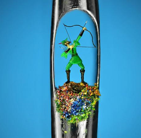 مجسمههای شگفتانگیزی که باید با میکروسکوپ ببینید مجسمههای شگفتانگیز