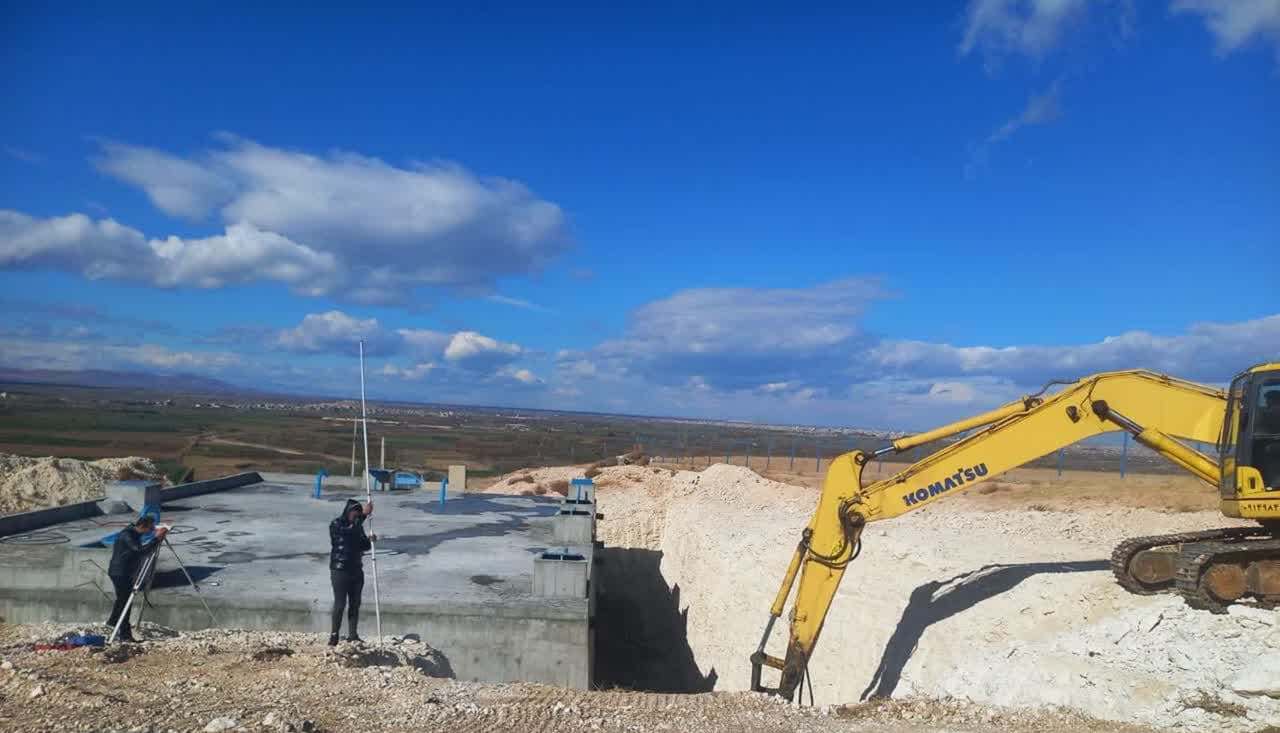 پیشرفت ۸۰ درصدی طرح مخزن ۸۱ روستایی ابراهیم آباد میاندوآب پیشرفت ۸۰ درصدی طرح مخزن ۸۱ روستایی ابراهیم آباد میاندوآب