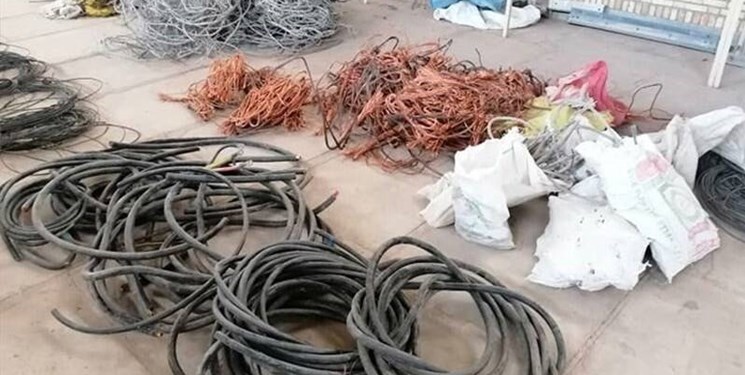 دستگیری سارق ۲  هزارمتر کابل برق در میاندوآب