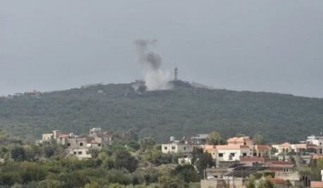 تصاویر حمله موشکی حزب الله به پادگان زرعیت تصاویر حمله موشکی حزب الله به پادگان زرعیت