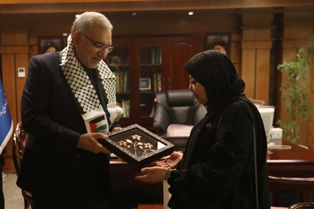 دیدار وزیر بهداشت با سفیر فلسطین در کشورمان دیدار وزیر بهداشت با سفیر فلسطین در کشورمان