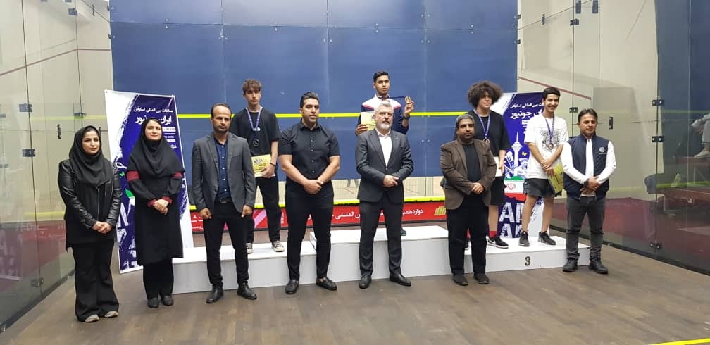 معرفی برترینهای اسکواش بین المللی ایران جونیور در بخش پسران معرفی برترینهای اسکواش بین المللی ایران جونیور در بخش پسران