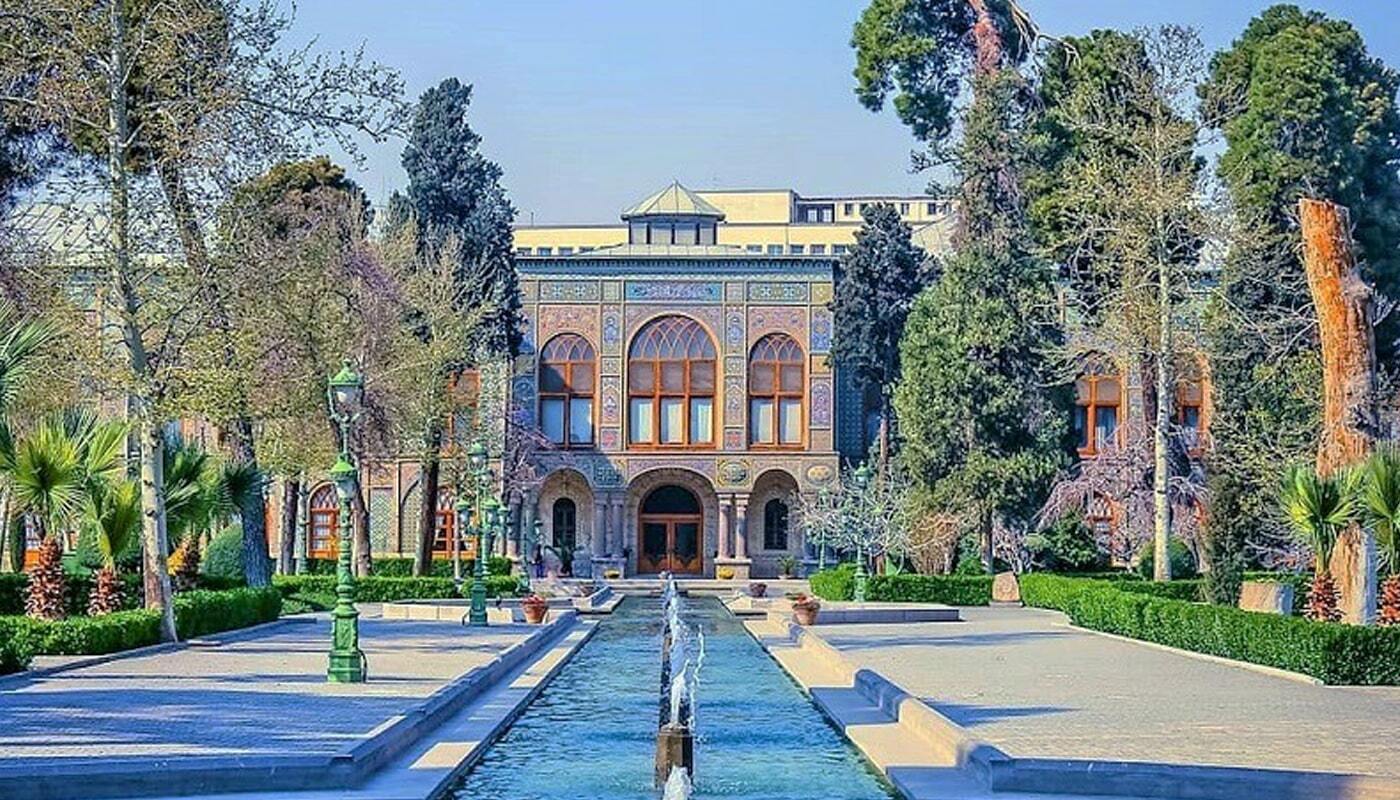 برداشتن پرده نما‌های ۳ عمارت مجموعه فرهنگی تاریخی گلستان