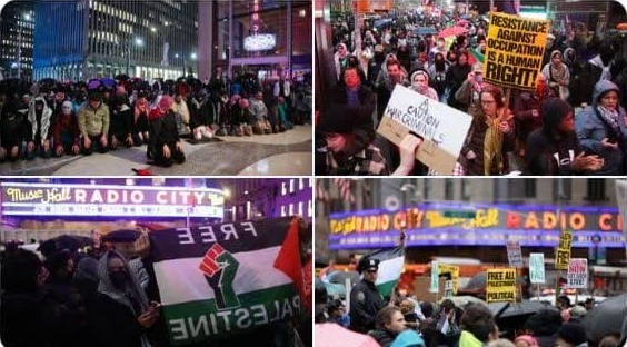 ادامه تظاهرات سراسری حمایت از غزه در جهان ادامه تظاهرات سراسری حمایت از غزه در جهان