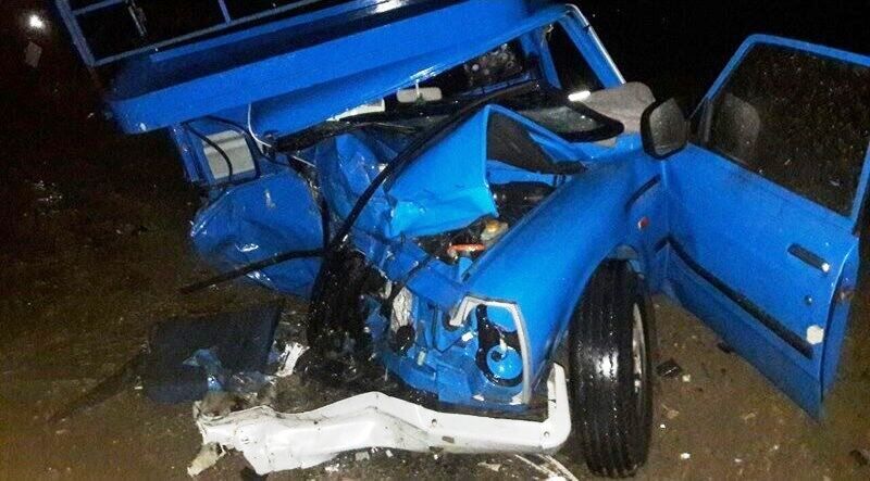 سه فوتی و پنج مصدوم در حادثه برخورد اتوبوس با نیسان در محور ارومیه به مهاباد