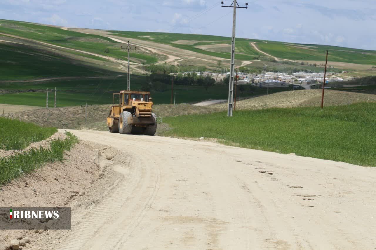 ساماندهی محور روستای کوتان علیا در تکاب آغاز شد