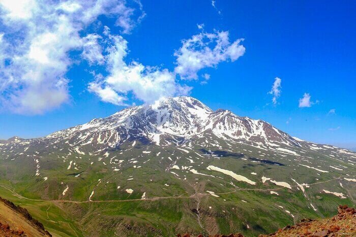 آسمان صاف و نیمه ابری در مازندران