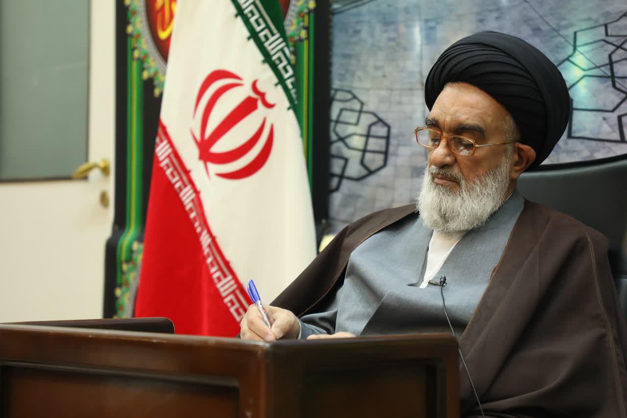 آیتالله سعیدی قهرمانی خادم حرم حضرت معصومه(س) در مسابقات پارالمپیک پاریس را تبریک گفت آیتالله سعیدی قهرمانی خادم حرم حضرت معصومه(س) در مسابقات پارالمپیک پاریس را تبریک گفت