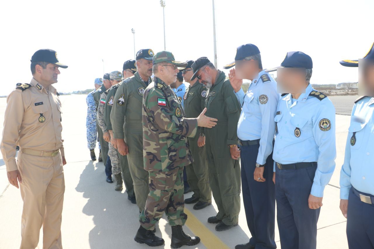 *** بازدید جانشین فرمانده کل ارتش از پایگاه هوایی ارتش در چابهار
