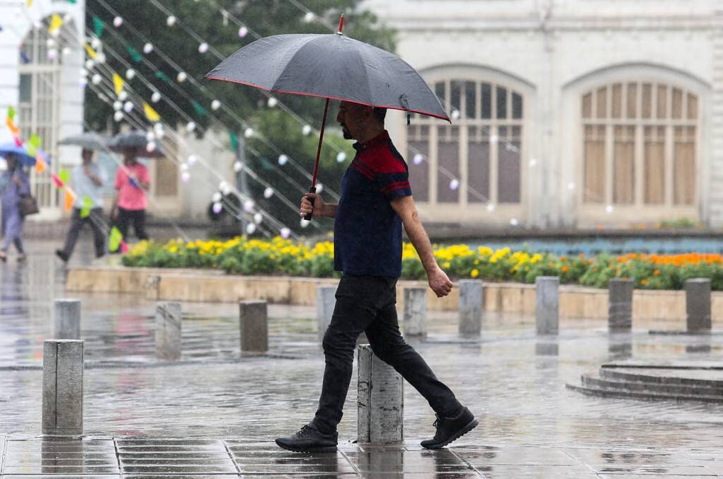 رگبار و رعد و برق در ۷ استان