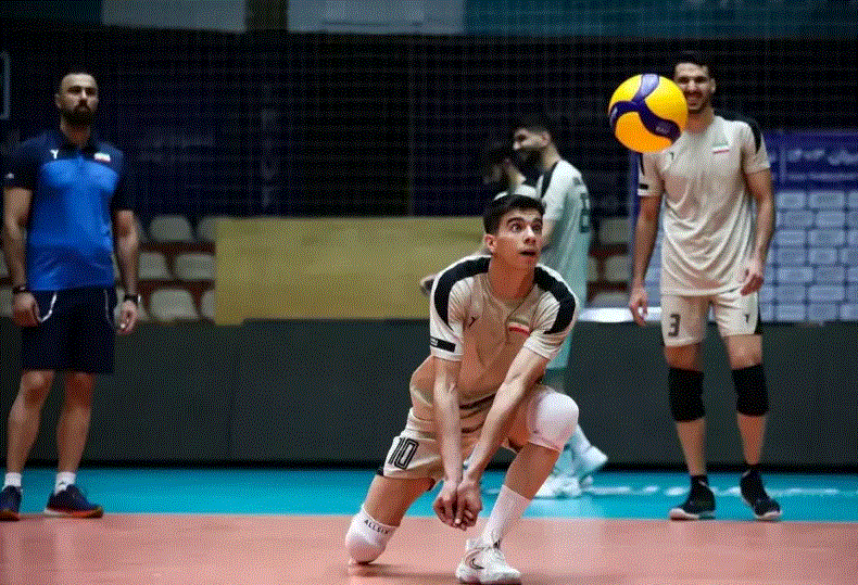 حضور پدیده والیبال ایران در تمرینات تیم ملی