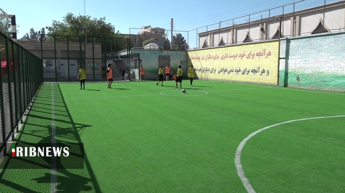 افتتاح چهل و یکمین زمین چمن مصنوعی در آموزش و پرورش قم