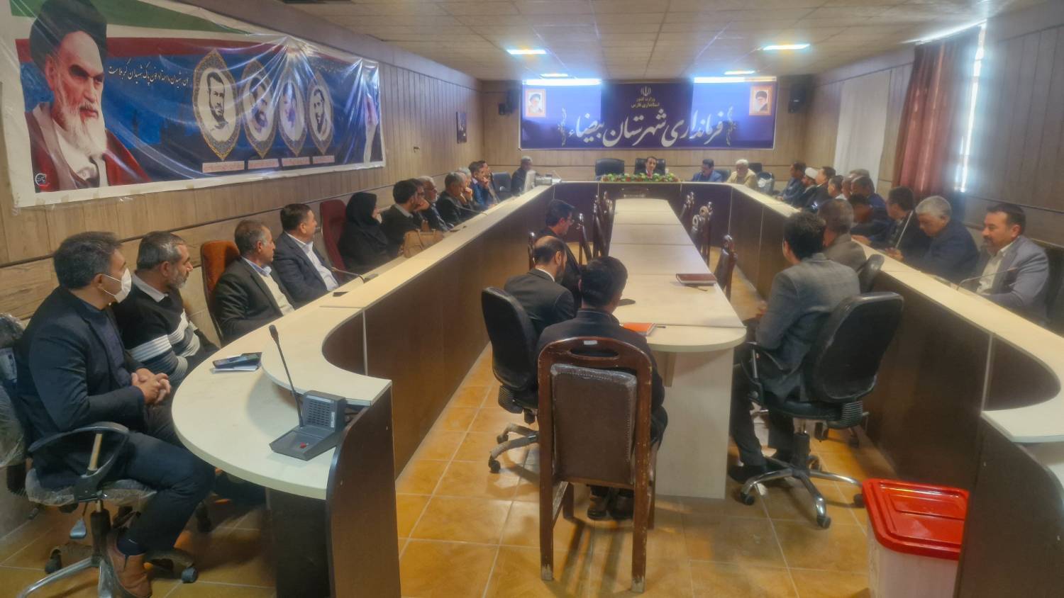 انتخاب اعضای هیئت اجرایی انتخابات شورا‌ها در بیضا