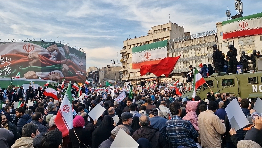 حضور پر شور جامعه ورزش در راهپیمایی همبستگی ملی علیه آشوبگران و تروریسم صهیونی-آمریکایی