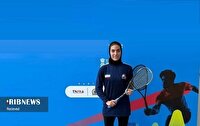 فرشته اقتداری در آستانه اعزام به رقابت‌های بین‌المللی اسکواش هند