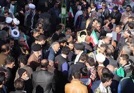 حضور مردم شهرستان های استان تهران در راهپیمایی عظیم ملت