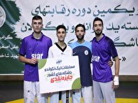 برترین‌های لیگ تکواندو نقش جهان در پایان روز نخست