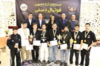 معرفی برترین‌های فوتبال دستی ایران