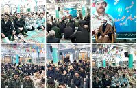 مراسمی به یاد شهید امیرحسام جوینده در هفتمین روز شهادتش