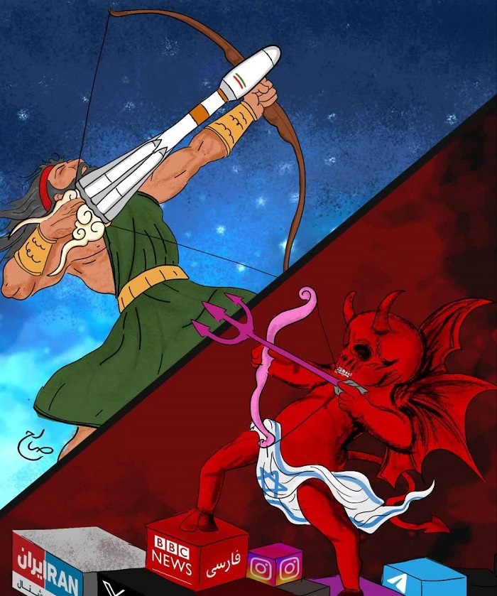 واکنش هنرمند گلستانی به پرتاب ماهواره های ایرانی