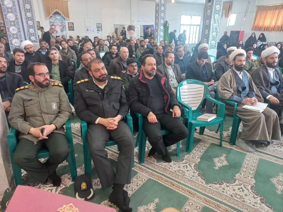 مراسم ۹ دی در ناحیه مقاومت بسیج سمیرم