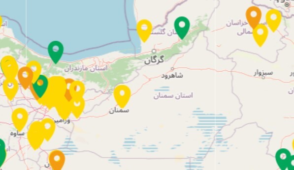 وضعیت قابل قبول کیفیت هوا در سمنان