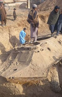 کشف چند دستگاه تانک باقیمانده از دوره شوروی سابق در جنوب افغانستان