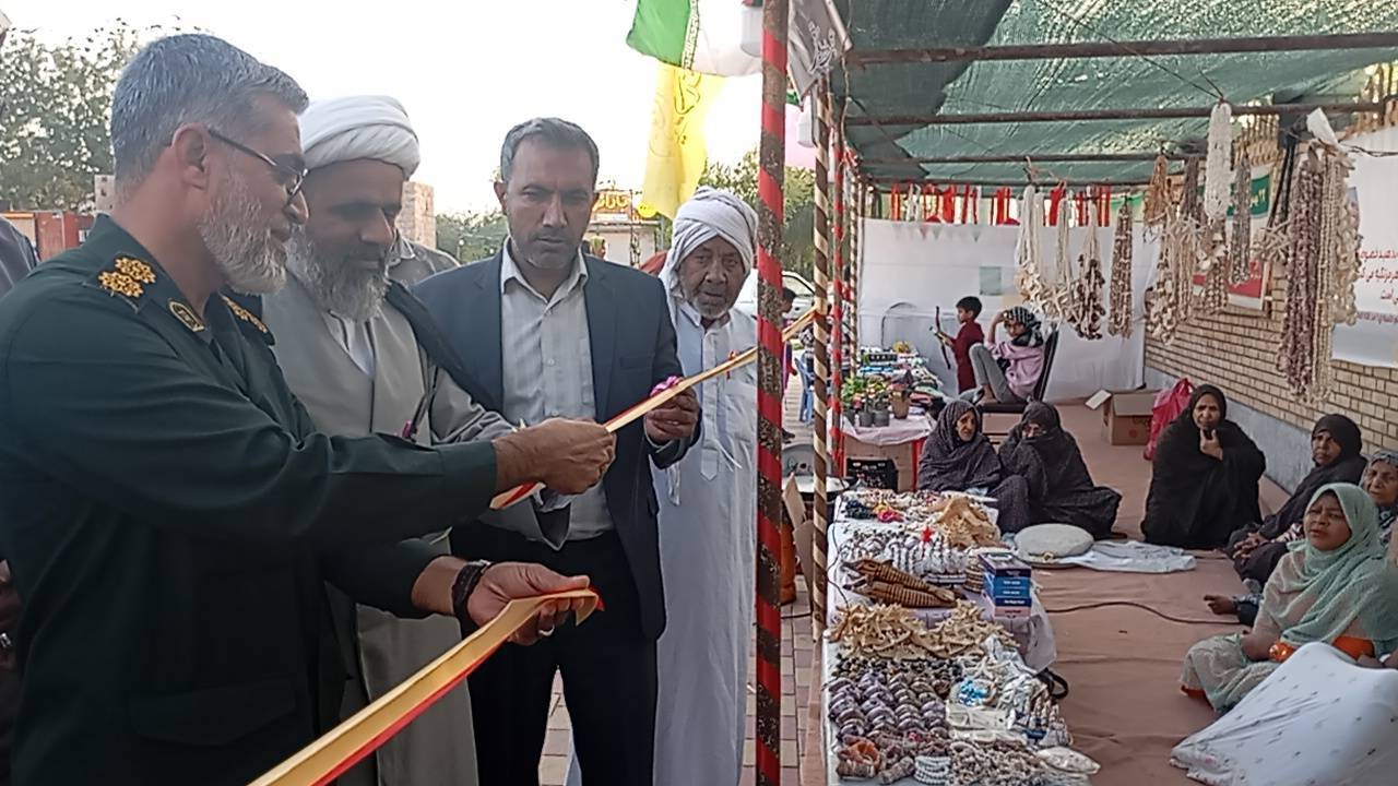 گشایش نمایشگاه توانمندی‌های مددجویان بهزیستی در هرمز