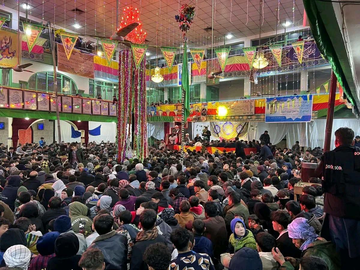 اوج جشن‌های میلاد منجی بشریت در افغانستان