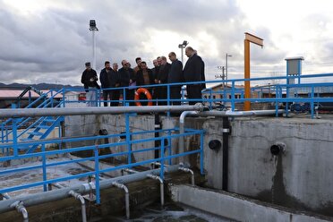 افتتاح ۲۵ طرح آب و فاضلاب در شهرستان لنگرود