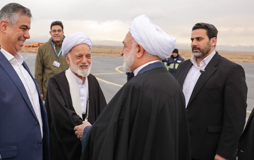 رئیس قوه قضائیه وارد اراک شد