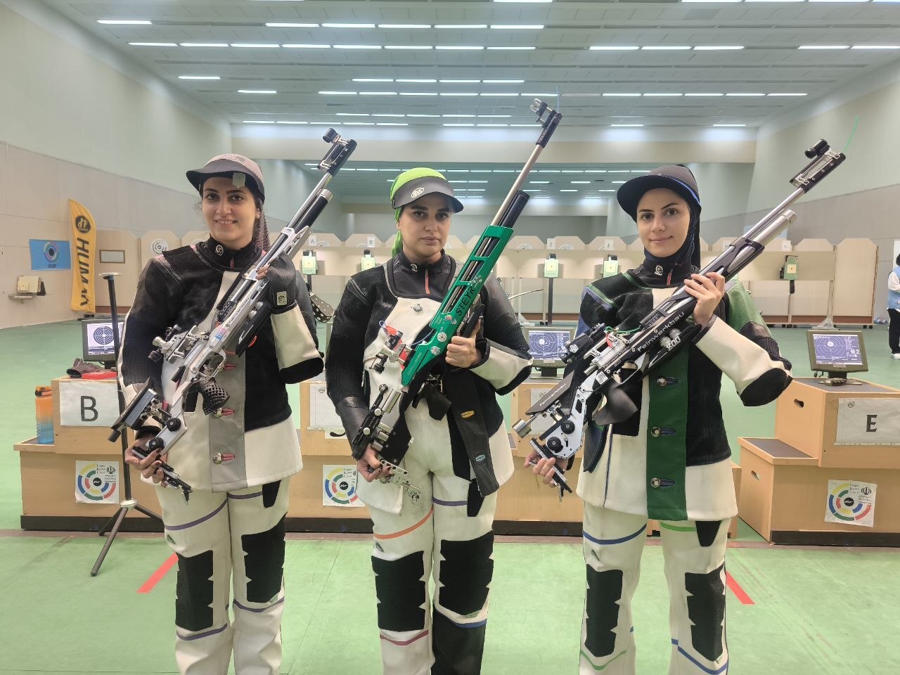 مرحله چهارم مسابقات آزاد تفنگ؛ خدمتی قهرمان شد