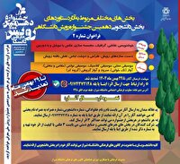 انتشار فراخوان بخش‌های دانشجویی دهمین جشنواره رویش دانشگاهی