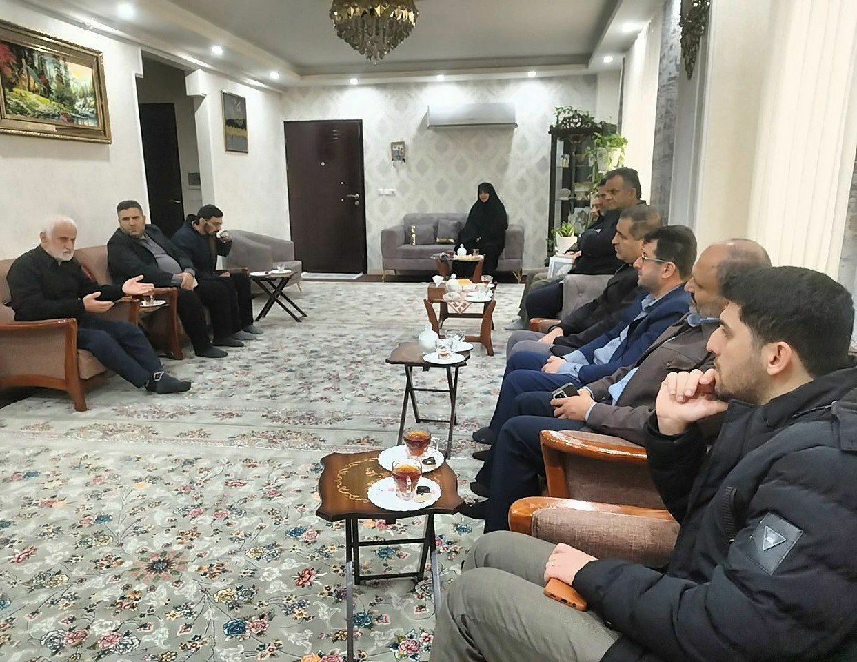 دیدار با خانواده شهید هادی صادق