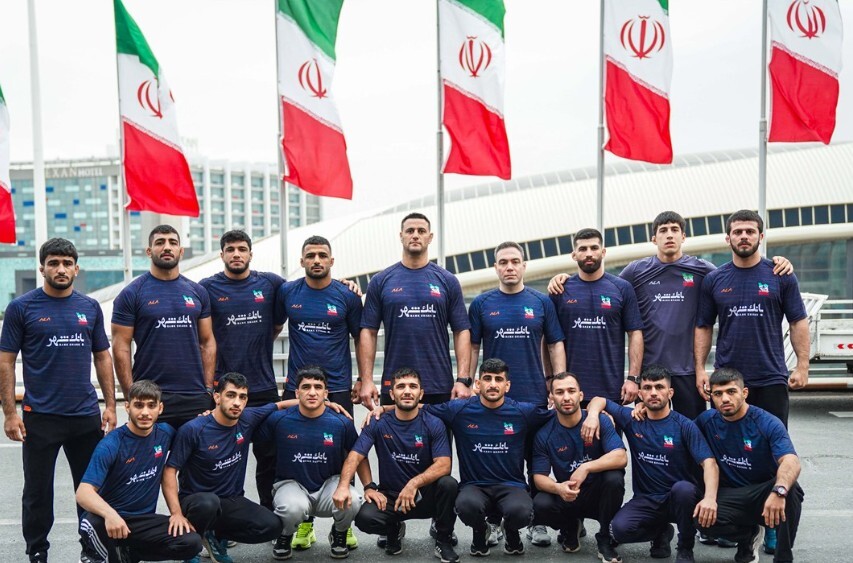 ایران، قهرمان کشتی فرنگی رده بندی اتحادیه جهانی