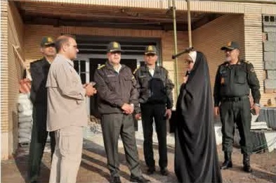 بررسی روند پیشرفت زیرساخت‌های انتظامی در جنوب کرمان