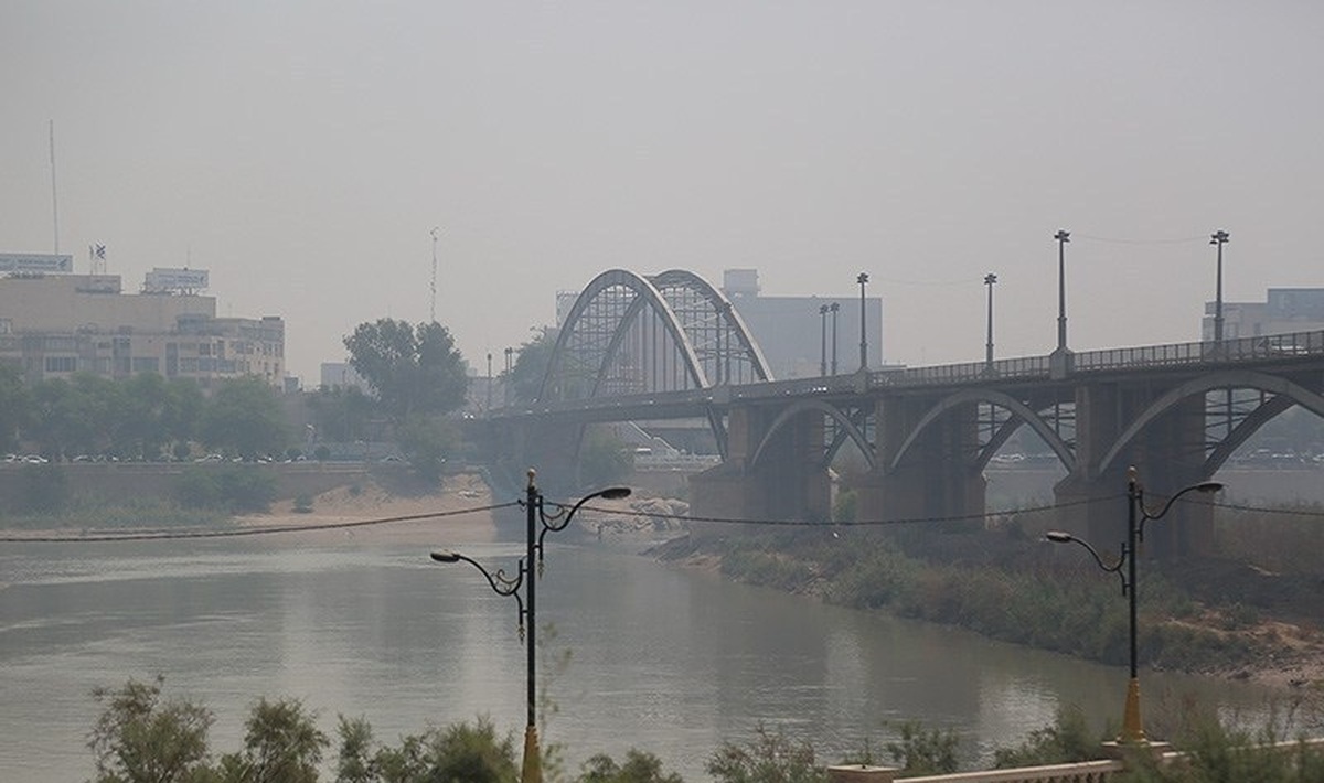 شوش در وضعیت قرمز آلودگی هوا، ۱۳ شهر دیگر در وضعیت نارنجی