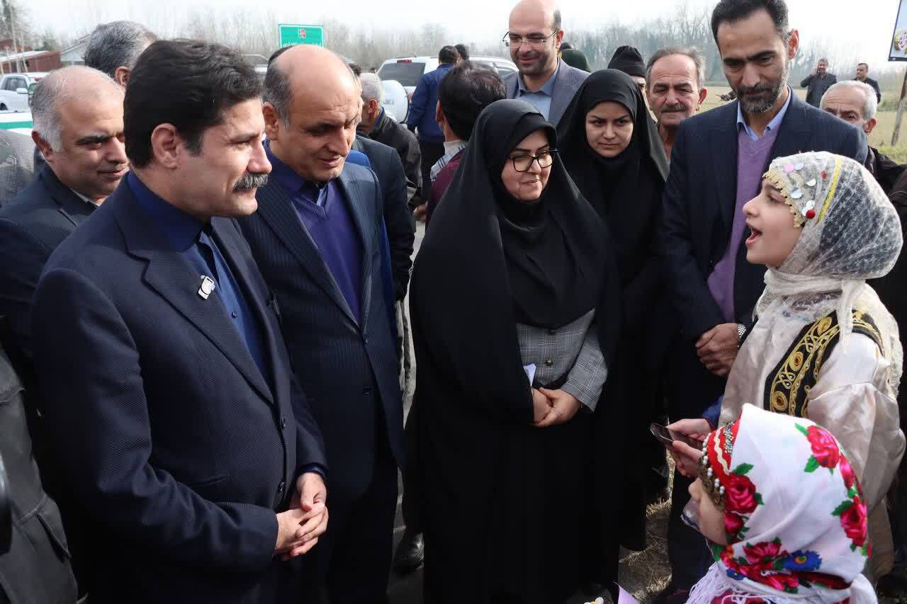 بهره برداری از پروژه‌های تجمیعی ساخت راه‌های روستایی در گیلان