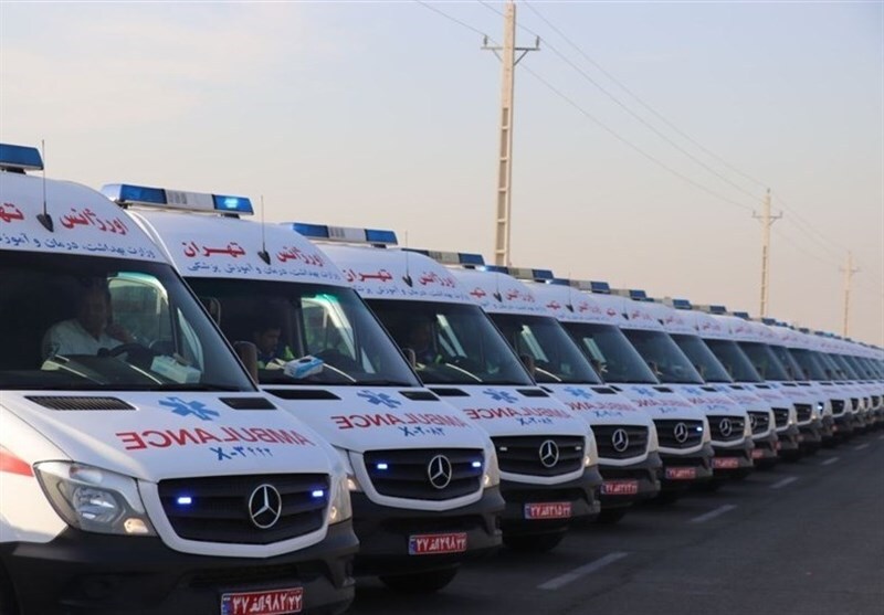 رونمایی ناوگان جدید اورژانس زنجان در دهه فجر