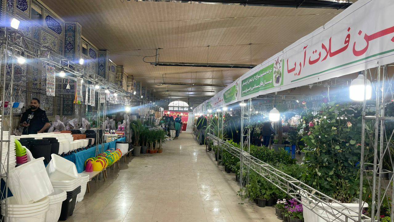 افتتاح نمایشگاه گل و‌گیاه در مرکز استان