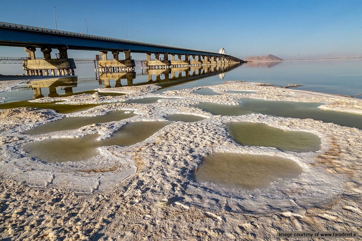 وسعت دریاچه ارومیه ۳۸۹ کیلومتر مربع افزایش یافت وسعت دریاچه ارومیه ۳۸۹ کیلومتر مربع افزایش یافت