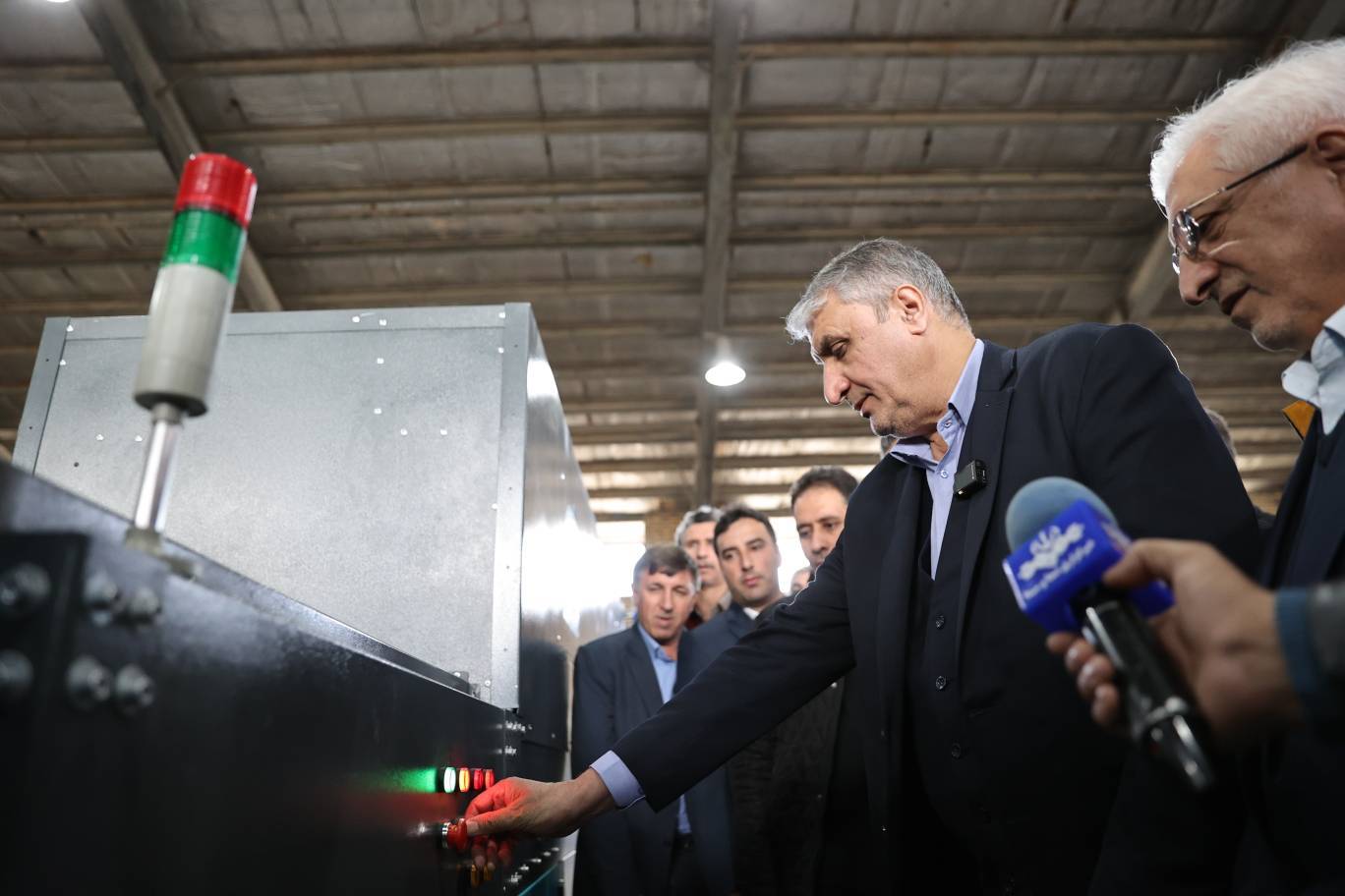 ***افتتاح مرکز پرتوفرآیند خراسان شمالی در شیروان با حضور معاون رئیس جمهور