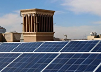 رتبه برتر استان یزد در بهره برداری نیروگاه‌های خورشیدی