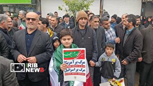 حضور پر شور مردم ولایتمدار مازندران در راهپیمایی ۲۲ بهمن