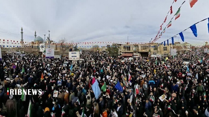 حضور مقتدر ملت ایران در چهل‌وهفتمین فجر انقلاب