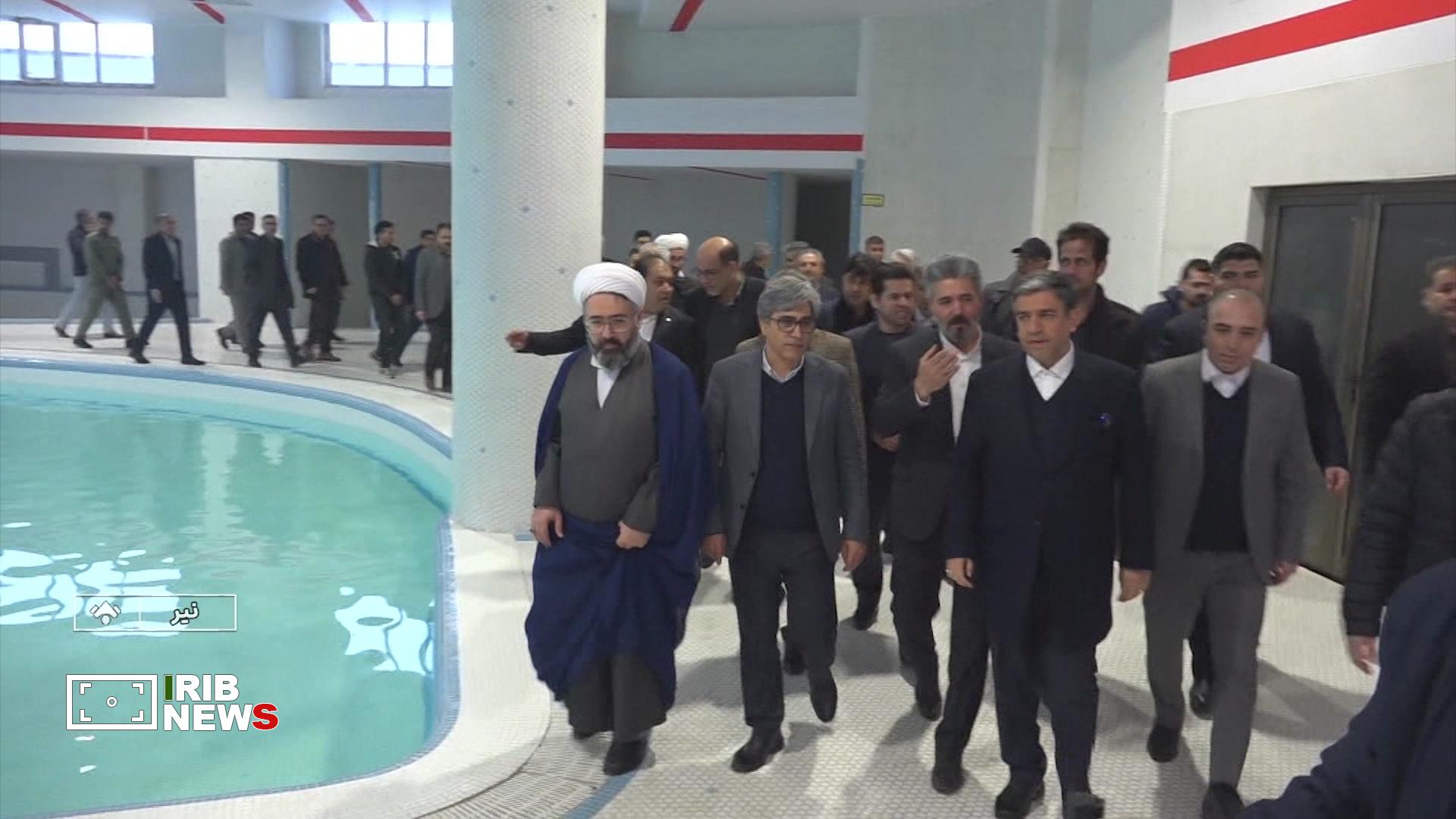 مجموعه آبدرمانی مجتمع گردشگری  نیر به بهره‌برداری رسید