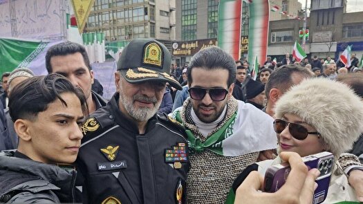 حضور فرماندهان ارشد نیرو‌های مسلح در راهپیمایی ۲۲ بهمن