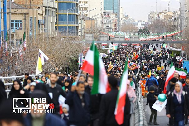 راهپیمایی ۲۲ بهمن ۱۴۰۴ در تهران (۲)